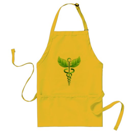 Caduceus: Alternative Medicine Apron Standaard Schort (Voorkant)