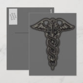 Caduceus Briefkaart (Voorkant / Achterkant)