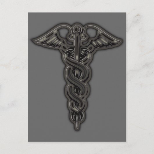 Caduceus Briefkaart (Voorkant)