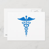 Caduceus Briefkaart (Voorkant / Achterkant)