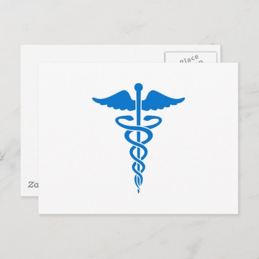 Caduceus Briefkaart (Voorkant / Achterkant)
