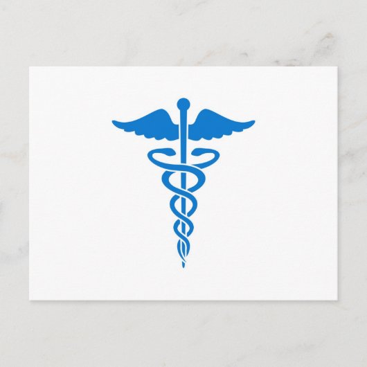 Caduceus Briefkaart (Voorkant)