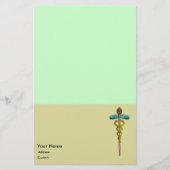 CADUCEUS BRIEFPAPIER (Voorkant)