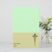 CADUCEUS BRIEFPAPIER (Staand voorkant)