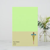 CADUCEUS BRIEFPAPIER (Staand voorkant)