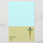 CADUCEUS BRIEFPAPIER (Voorkant)