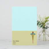 CADUCEUS BRIEFPAPIER (Staand voorkant)