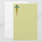 CADUCEUS BRIEFPAPIER (Voorkant / Achterkant)