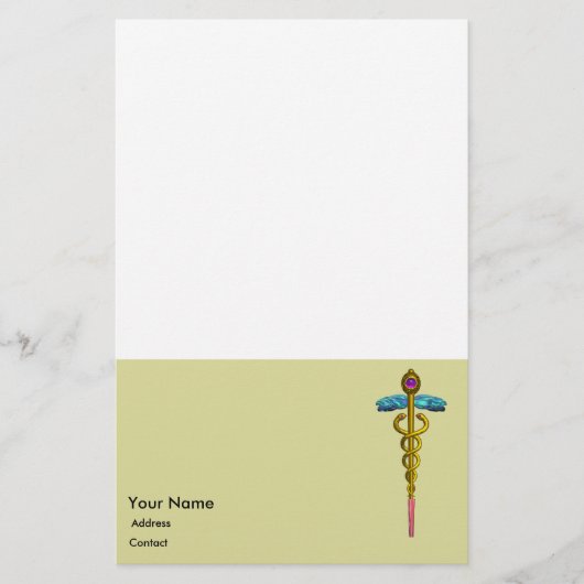 CADUCEUS BRIEFPAPIER (Voorkant)