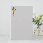 CADUCEUS BRIEFPAPIER (Staand voorkant)