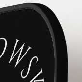 Caduceus | Cadeau voor artsen, verpleegkundigen, m Pickleball Paddle (Links Detail)