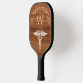 Caduceus | Cadeau voor artsen, verpleegkundigen, m Pickleball Paddle (Links)