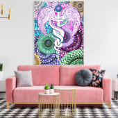 Caduceus Canvas Afdruk (Insitu (Woonkamer))