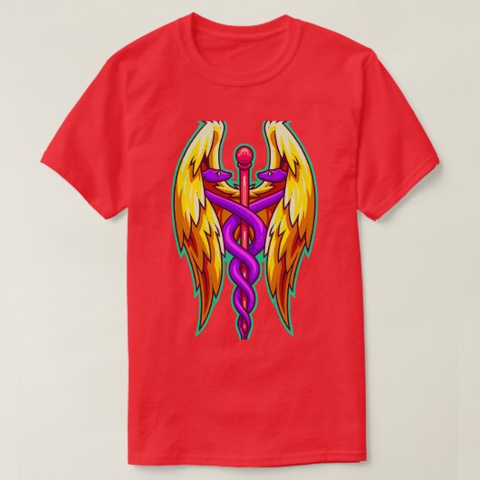 Caduceus Classic TShirt (Design voorkant)