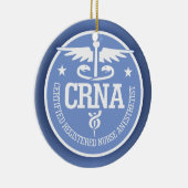 Caduceus CRNA cadeauideeën Keramisch Ornament (Rechts)