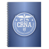Caduceus CRNA cadeauideeën Notitieboek (Voorkant)