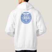 Caduceus CRNA-shirten Hoodie (Achterkant)