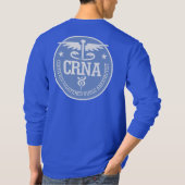 Caduceus CRNA-shirten T-shirt (Achterkant)
