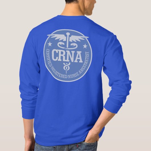 Caduceus CRNA-shirten T-shirt (Achterkant)