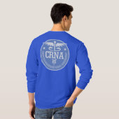 Caduceus CRNA-shirten T-shirt (Achterkant volledig)