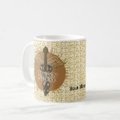 Caduceus Custom OB Gyn Nurse Mok (Voorkant links)