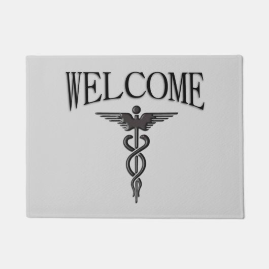 Caduceus Deurmat (Voorkant)