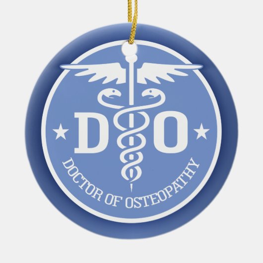 Caduceus DO 2 Keramisch Ornament (Voorkant)