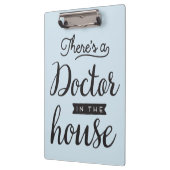 Caduceus Doctor in het huis Medical Klembord (Links)