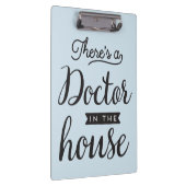 Caduceus Doctor in het huis Medical Klembord (Rechts)