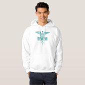 Caduceus DVM 3 shirten Hoodie (Voorkant volledig)