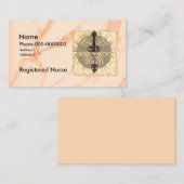 Caduceus ER Verpleegkundige Visitekaartje (Voorkant / Achterkant)