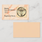 Caduceus ER Verpleegkundige Visitekaartje (Voorkant / Achterkant)