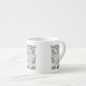 CADUCEUS Espresso Cup Kop (Voorkant rechts)
