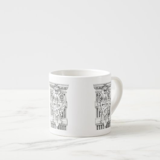 CADUCEUS Espresso Cup Kop (Voorkant rechts)