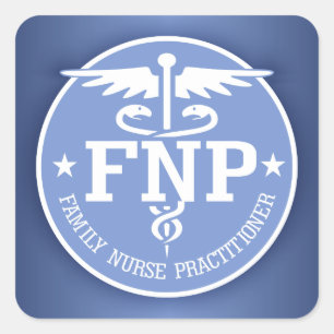 Caduceus FNP2 geschenken Vierkante Sticker