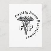 CADUCEUS FNP FAMILY NURSE PRACTITIONER BRIEFKAART (Voorkant)