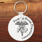 CADUCEUS FNP FAMILY NURSE PRACTITIONER SLEUTELHANGER (Voorkant)