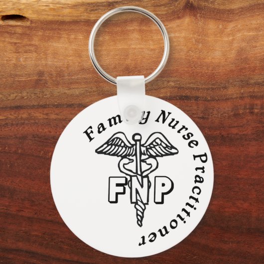 CADUCEUS FNP FAMILY NURSE PRACTITIONER SLEUTELHANGER (Voorkant)