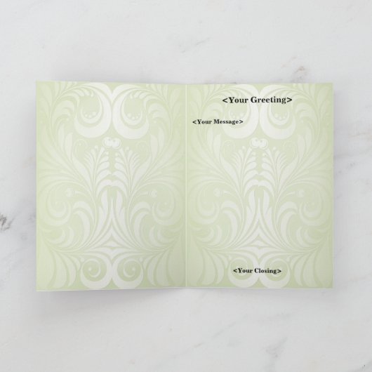 Caduceus, gefeliciteerd kaart (Binnen)