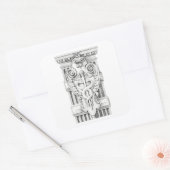CADUCEUS Grote Vierkante Stickers (Envelop)