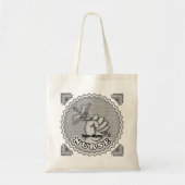 Caduceus hand verpleegster tote bag (Voorkant)