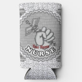 Caduceus handverpleegkundige seltzer blikjeskoeler (Voorkant)