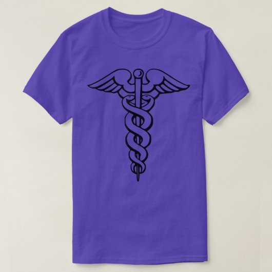 Caduceus Hermes Trismegistus Ancient Grieks T-shir T-shirt (Design voorkant)