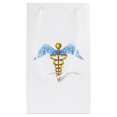 Caduceus Klein Cadeauzakje (Achterkant)