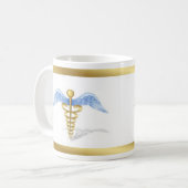 Caduceus Koffiemok (Voorkant links)