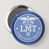 Caduceus LMT 2 Ronde Button 4,0 Cm (Voorkant /achterkant)
