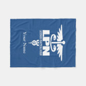Caduceus LPN cadeauideeën Fleece Deken (Voorkant (Horizontaal))
