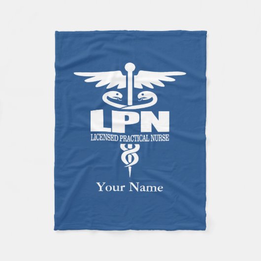 Caduceus LPN cadeauideeën Fleece Deken (Voorkant)