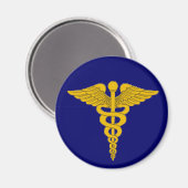 Caduceus Magneet (Voorkant / Achterkant)