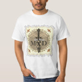Caduceus MD arts T-shirt (Voorkant)